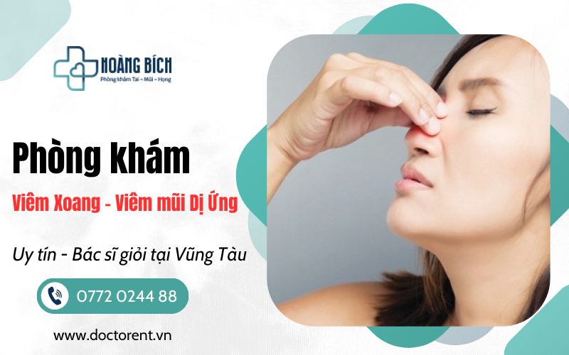 Phòng Khám Viêm Xoang, Viêm mũi dị ứng tại Vũng Tàu
