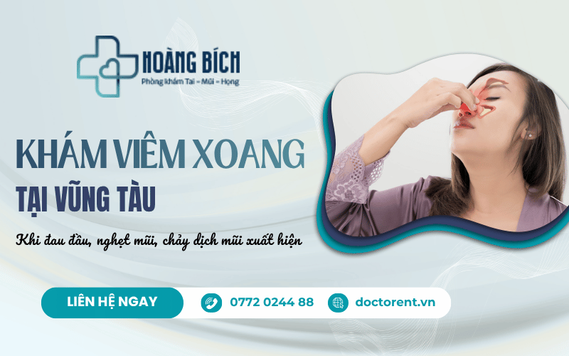 khám viêm xoang tại Vũng Tàu