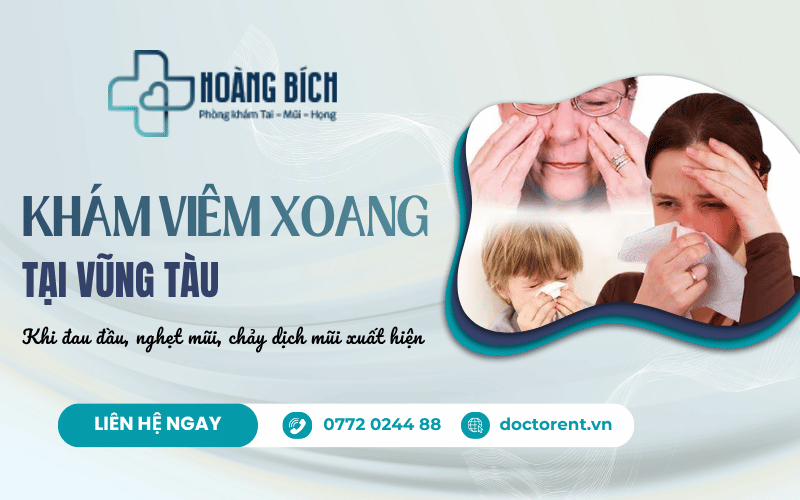 khám viêm xoang tại Vũng Tàu